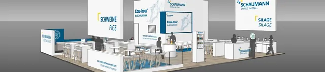 Stand von SCHAUMANN auf der EuroTier 2024 in Hannover