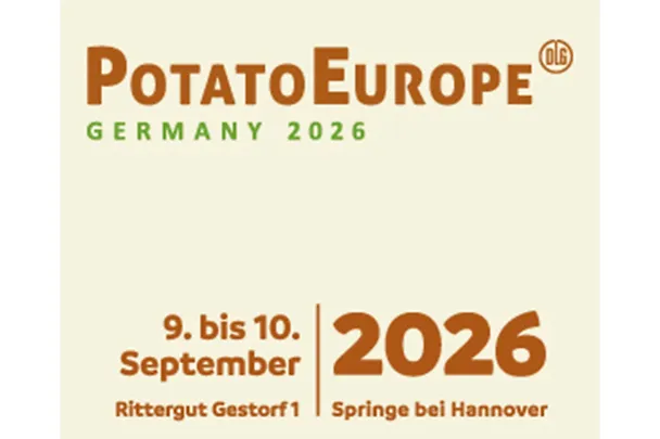 Logo der PotatoEurope 2026 in Springe